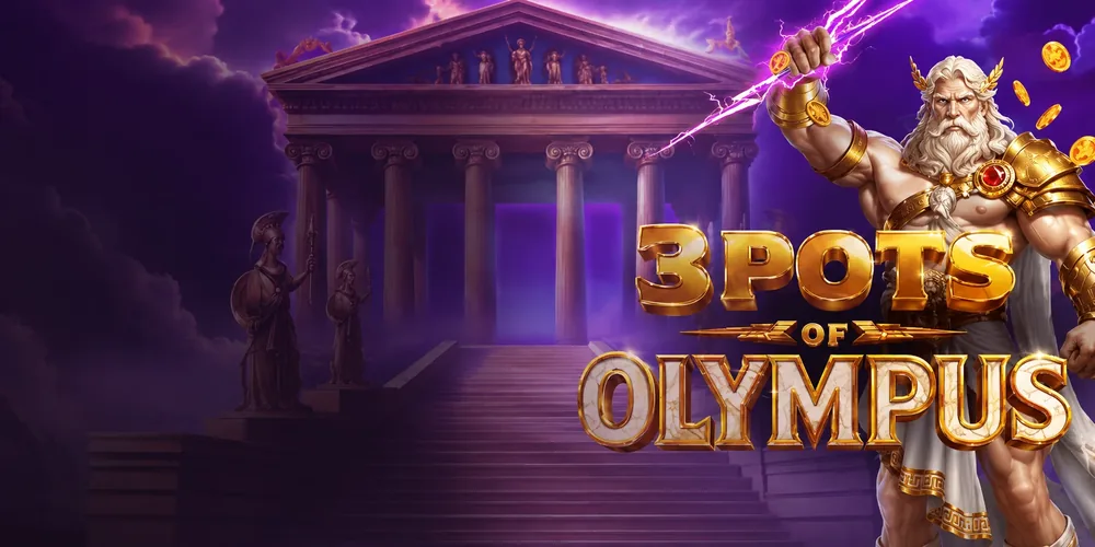 3 Pots of Olympus Hold and Win promotional artwork