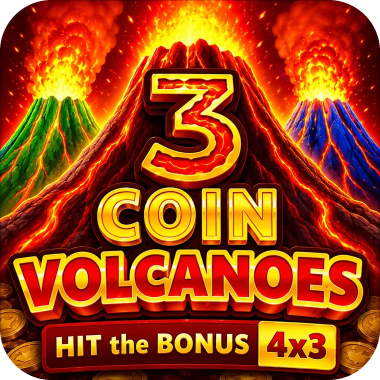 3 Coin Volcanoes Hold and Win slot by Booongo